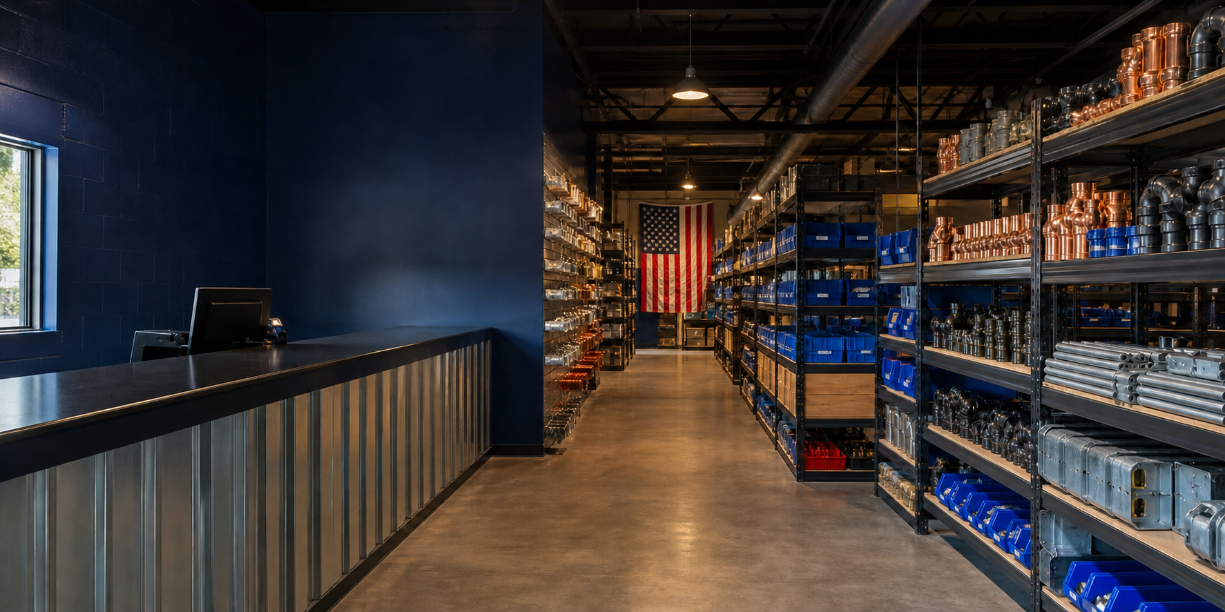Organized S&S Services warehouse
